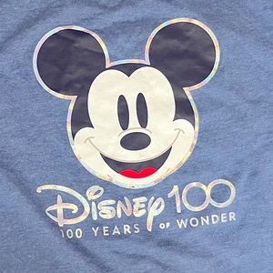 Disney Mickey Mouse 100 anniversary tshirt